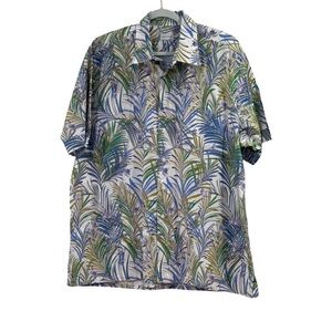 Maus & Hoffman Leaf Patterned Men's Casual Shirt
